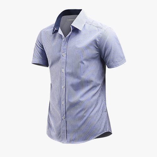 남성 여름 와이셔츠 얼라이브 스트라이프 남자 반팔 셔츠 C06D14_st2066